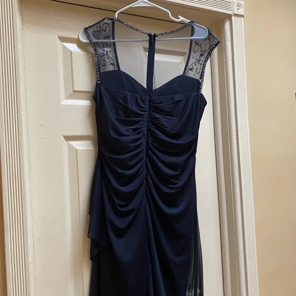 Misses Midnight Blue cocktail Dress - Picture 2 of 3